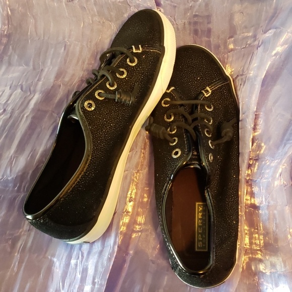Leather Sperry's size 8 Sparkles - Picture 5 of 8